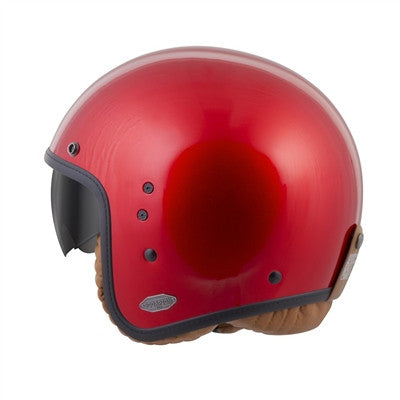 Scorpion 2017 Belfast Solid Open Face Helmet - Candy Red