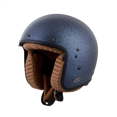 Scorpion 2017 Belfast Solid Open Face Helmet - Matte Mettallic Blue