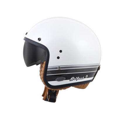 Scorpion 2017 Belfast Blanco Open Face Helmet - White