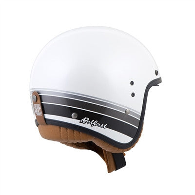 Scorpion 2017 Belfast Blanco Open Face Helmet - White