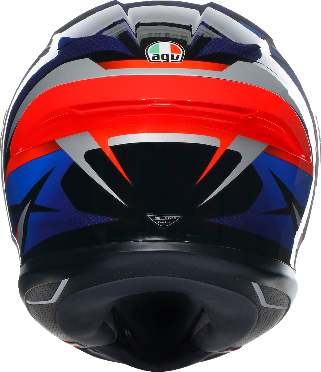 AGV K6 S Helmet Slashcut Black/Blue/Red