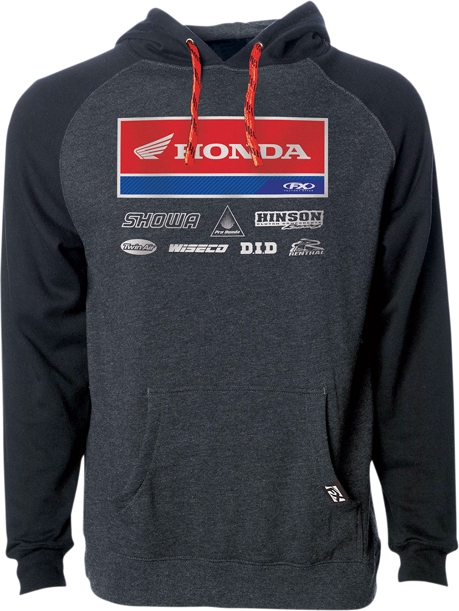 Factory Effex Honda Racewear Pullover Charcoal-Black