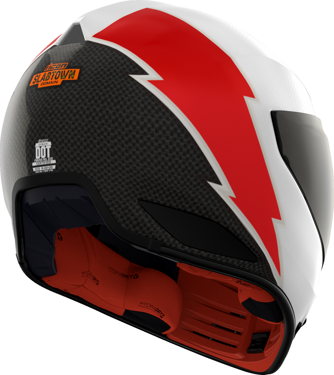 ICON Domain Helmet Slabtown White