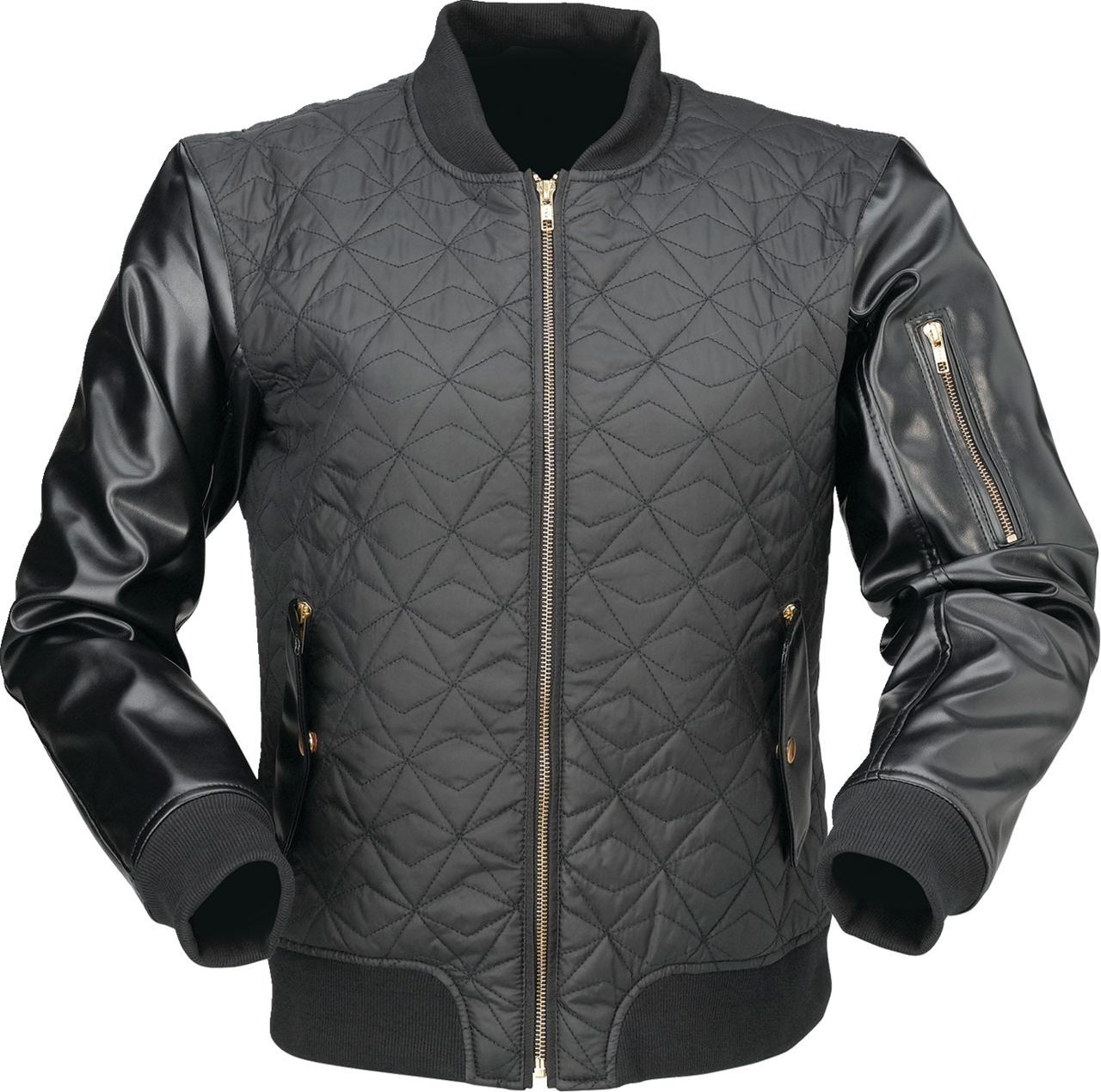 Z1R Womens Bomber Jacket Black
