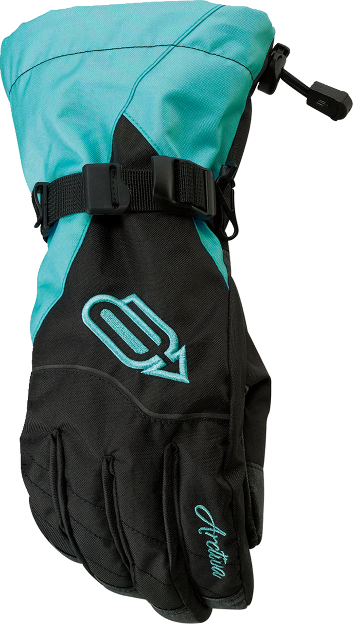Arctiva Womens Pivot Snow Gloves - Black/Blue