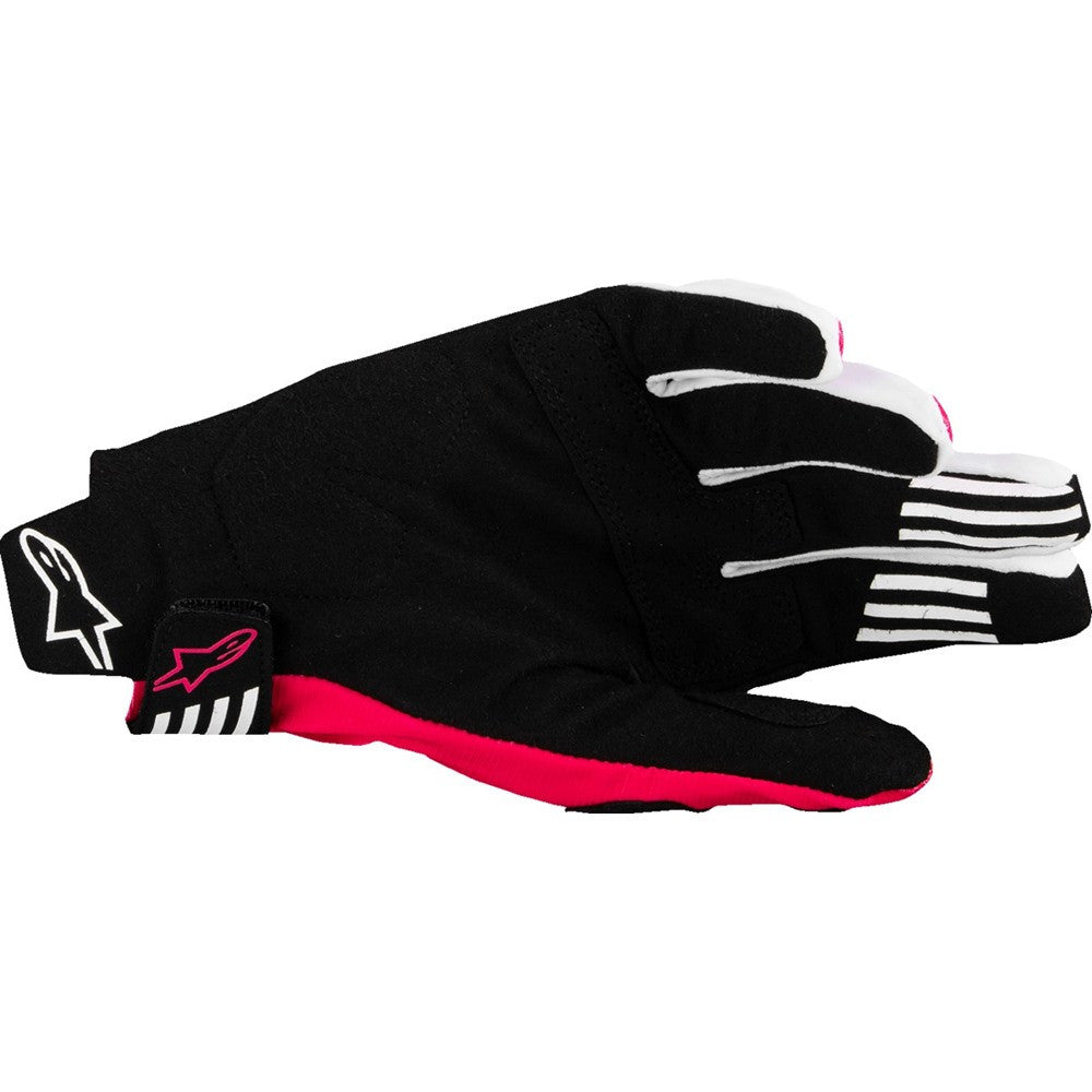 Alpinestars Techstar MX Gloves Black/Fluo Pink
