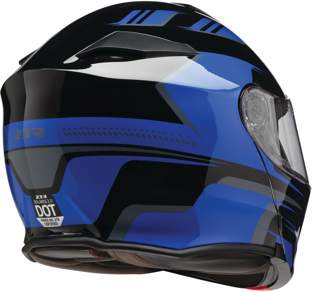 Z1R Solaris 2.0 Slater Modular Helmet Black/Blue