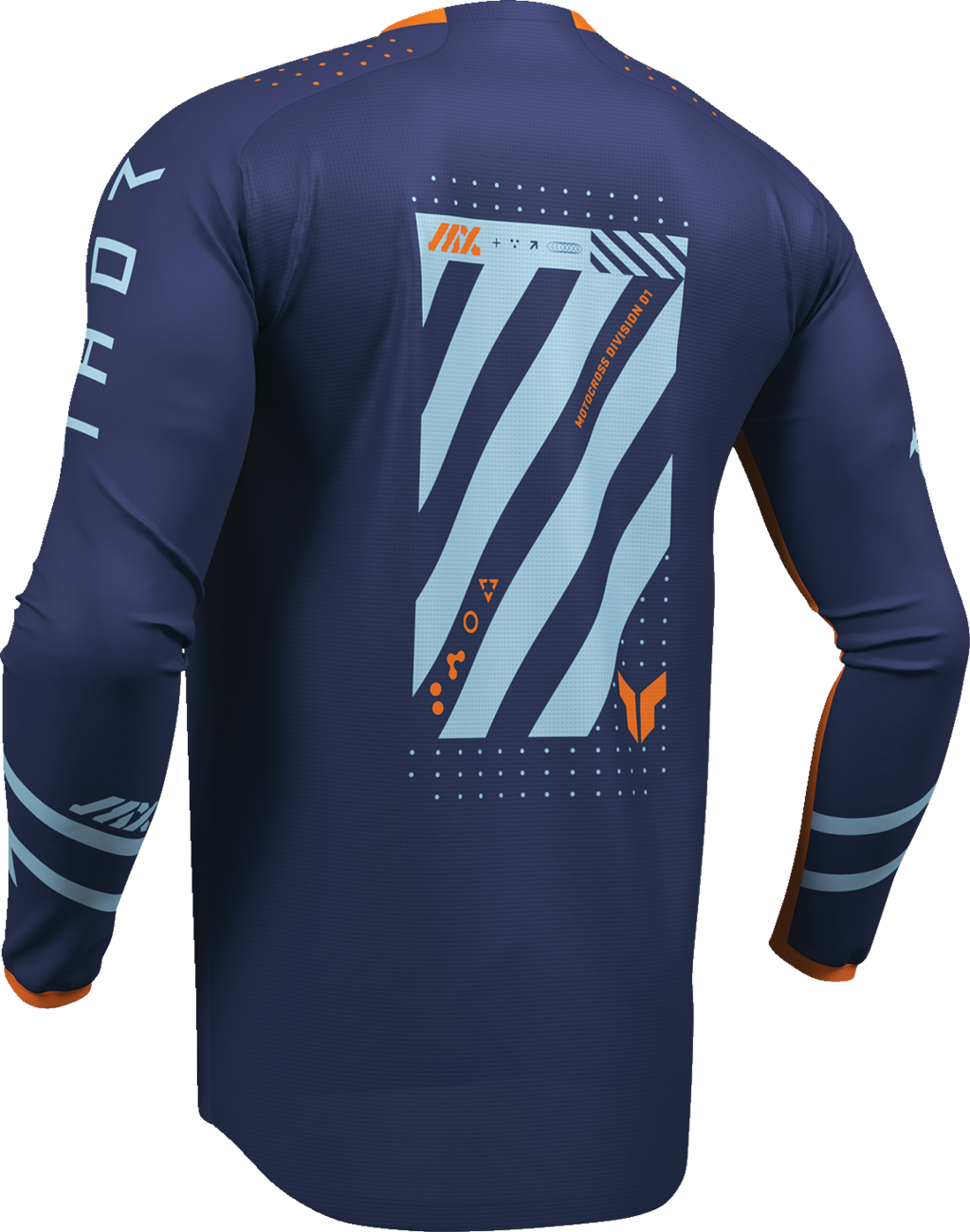 Thor 2026 Launchmode Futura Navy/Orange Jersey Pant Combo