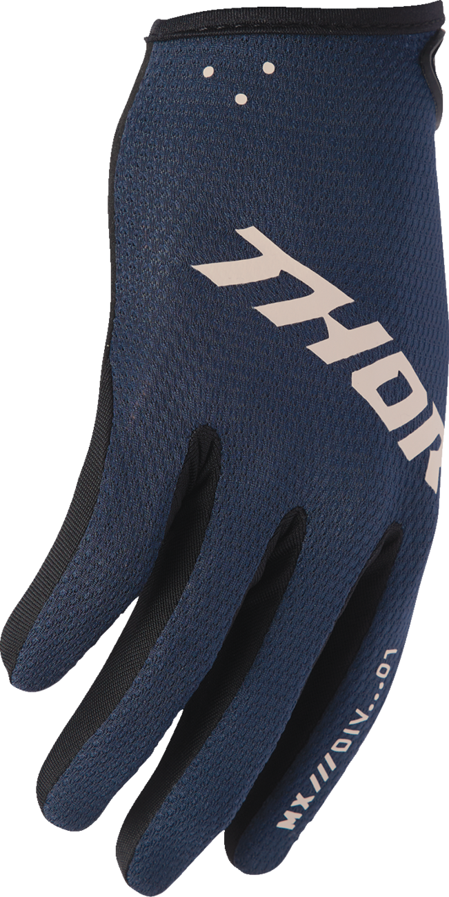 Thor 2026 Womens Ridemode Static Gloves Midnight