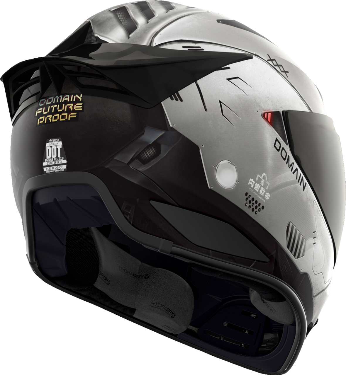 Icon Domain Helmet Future Proof Gray