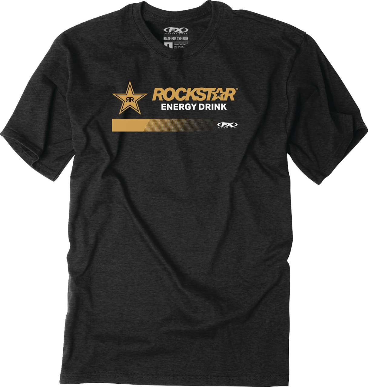 Factory Effex Rockstar Banner T-Shirt Black