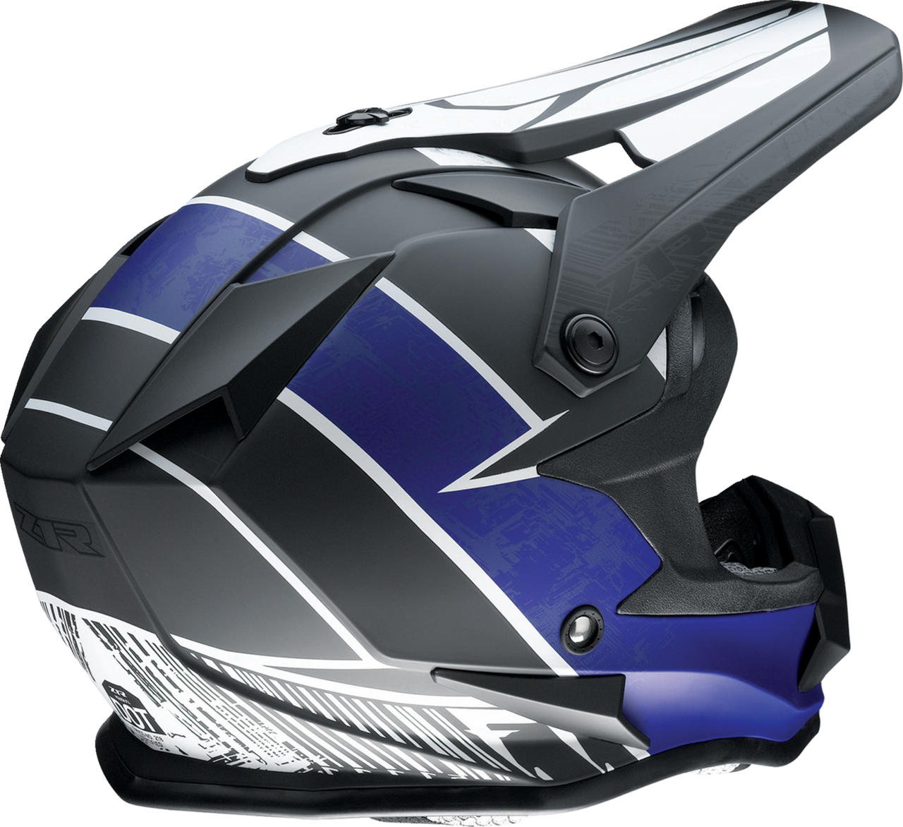Z1R Youth F.I. Fractal MIPS Offroad Helmet Black/Blue