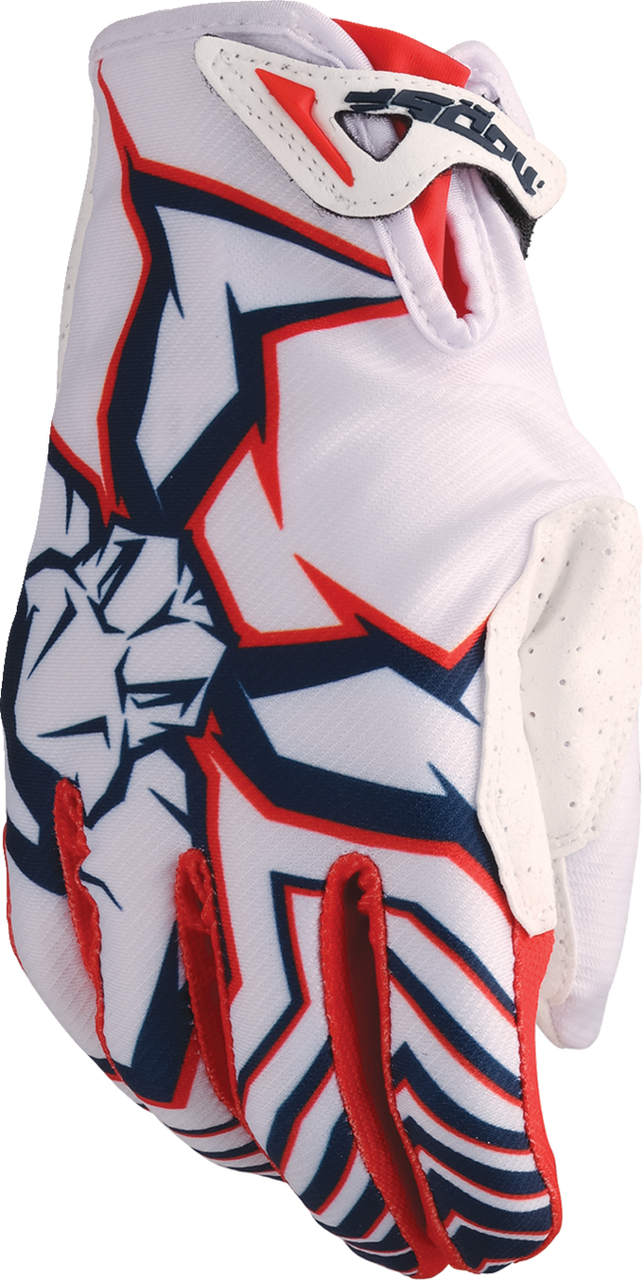 Moose Racing 2025 Agroid Pro Gloves Red/White/Blue
