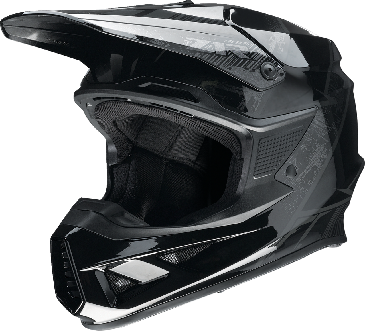 Z1R F.I. Fractal MIPS Offroad Helmet Stealth