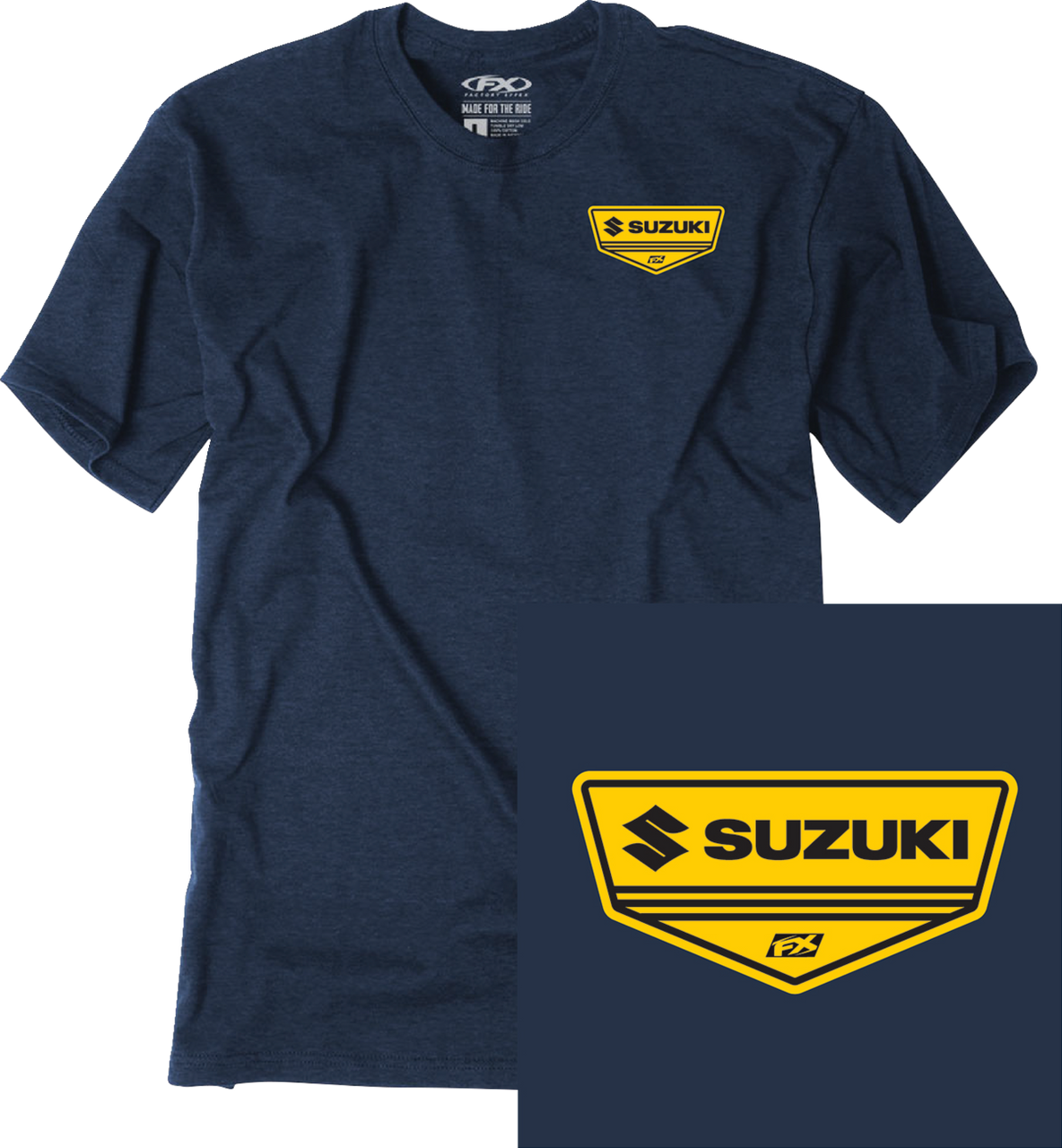 Factory Effex Suzuki Apex RM T-Shirt Navy