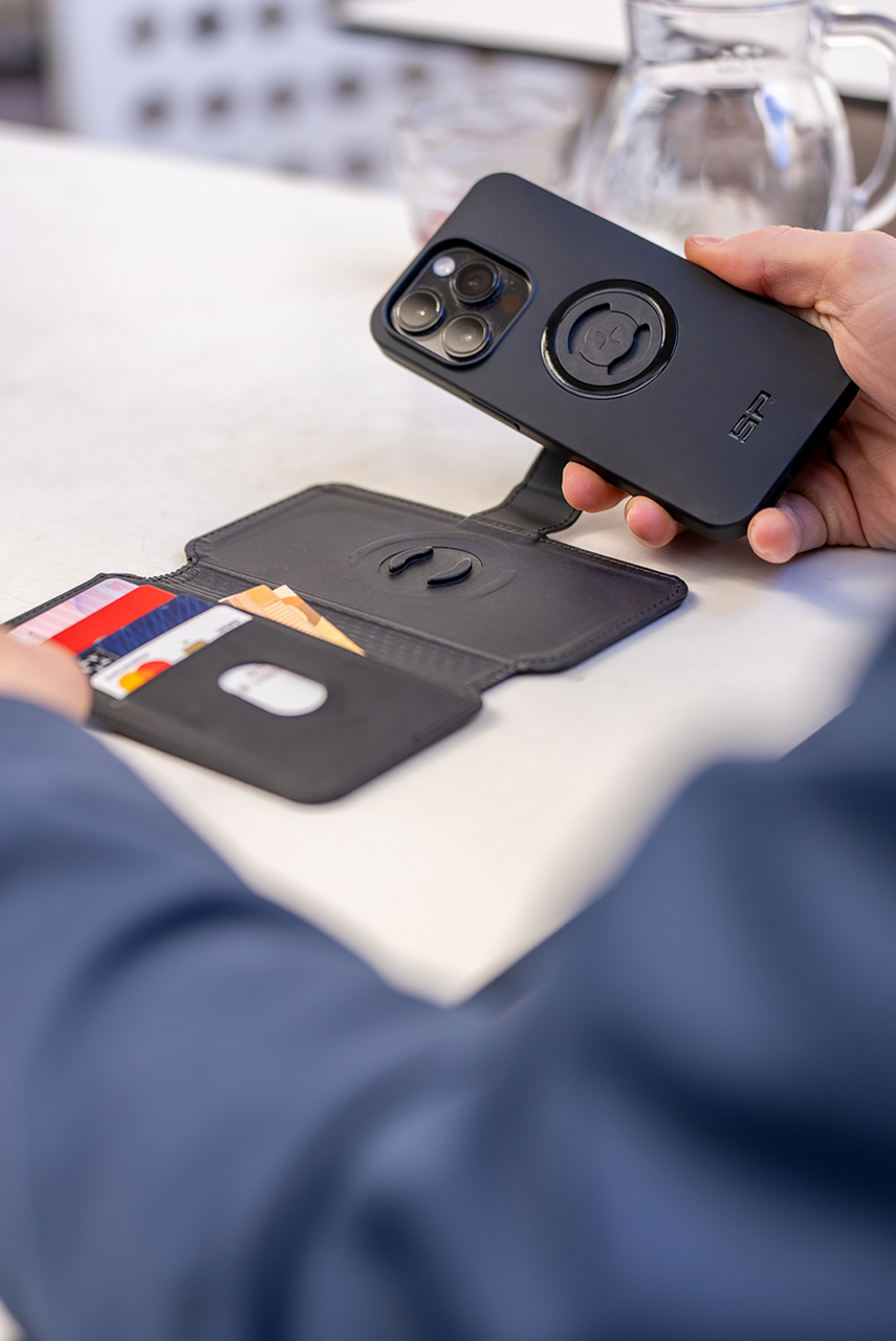 SP Connect Case SPC+ Magnetic Flip Cover XL Black