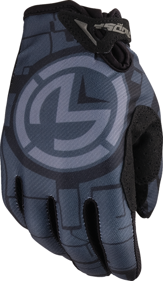 Moose Racing 2025 Youth SX1 Gloves Black/Gray