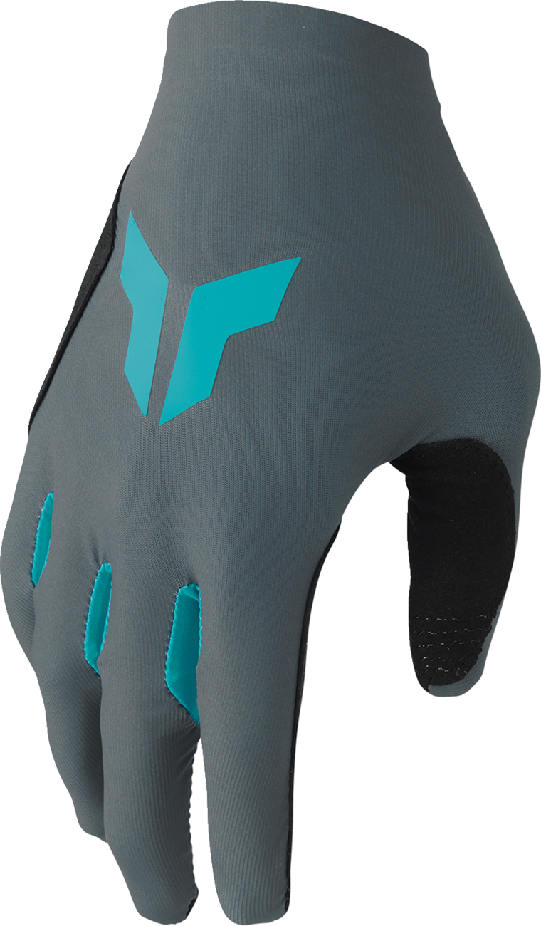 Thor 2026 Womens Sportmode Iconic Gloves Gray/Aqua