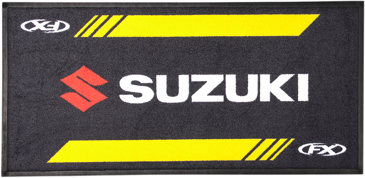Factory Effex Door Mat Black Suzuki