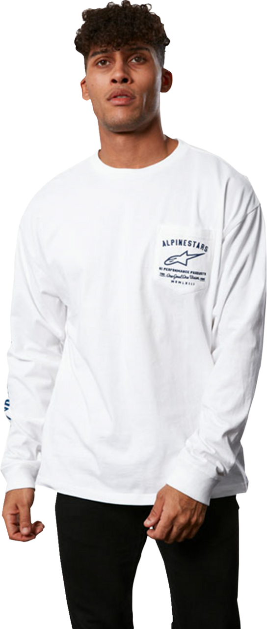 Alpinestars REP Long-Sleeve T-Shirt - White