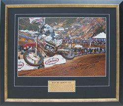 Autographed Collectables Dan Reardon 2008 "A New Beginning" Framed Photo