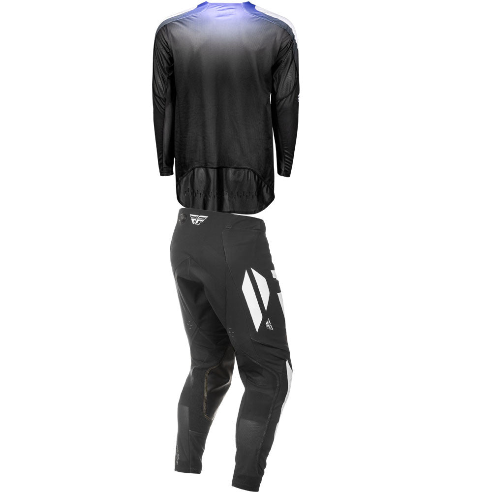 FLY Racing 2025 Evolution DST Jersey Pant Combo Black/White/Purple