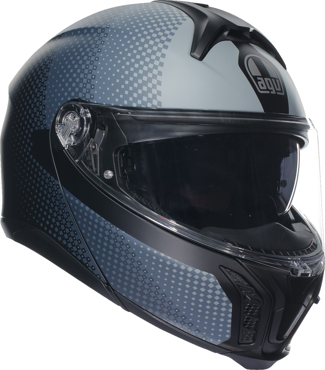 AGV Tourmodular Modular Helmet Textour Matte Black/Gray