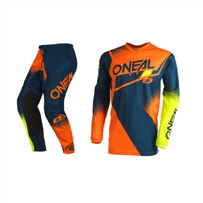 O'NEAL 2022 Element Racewear Blue/Orange Jersey Pant Combo