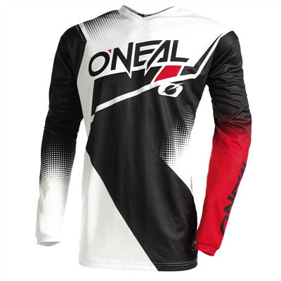 Oneal 2022 Youth Element Racewear Jersey - Black/White/Red