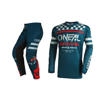 O'NEAL 2022 Element Squadron Teal/Grey Jersey Pant Combo