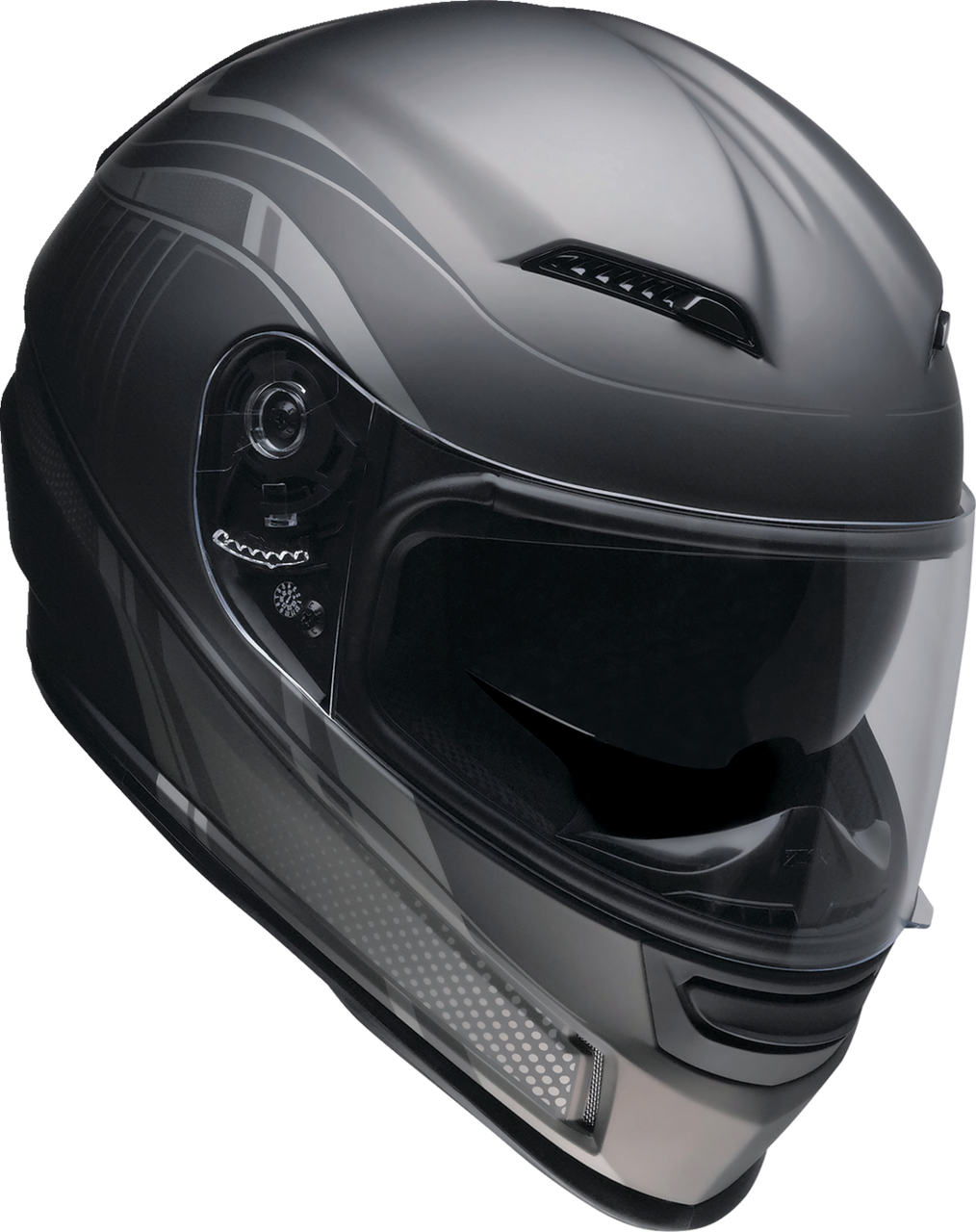 Z1R Jackal Dark Matter Full Face Helmet Steel