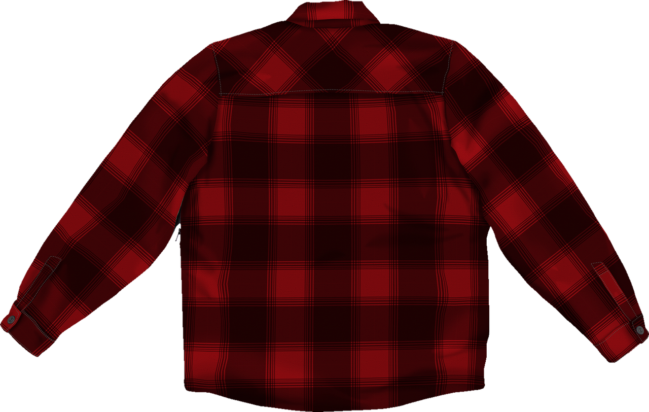 Icon Fallblock CX Flannel Jacket Red