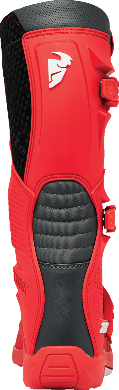 Thor Blitz XR Boots - Red/Charcoal
