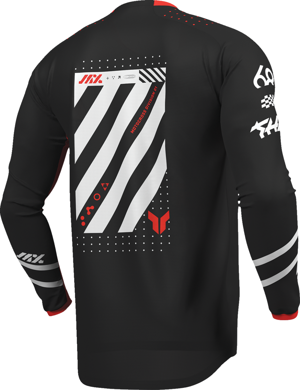 Thor 2026 Launchmode Futura Black/Red Jersey Pant Combo