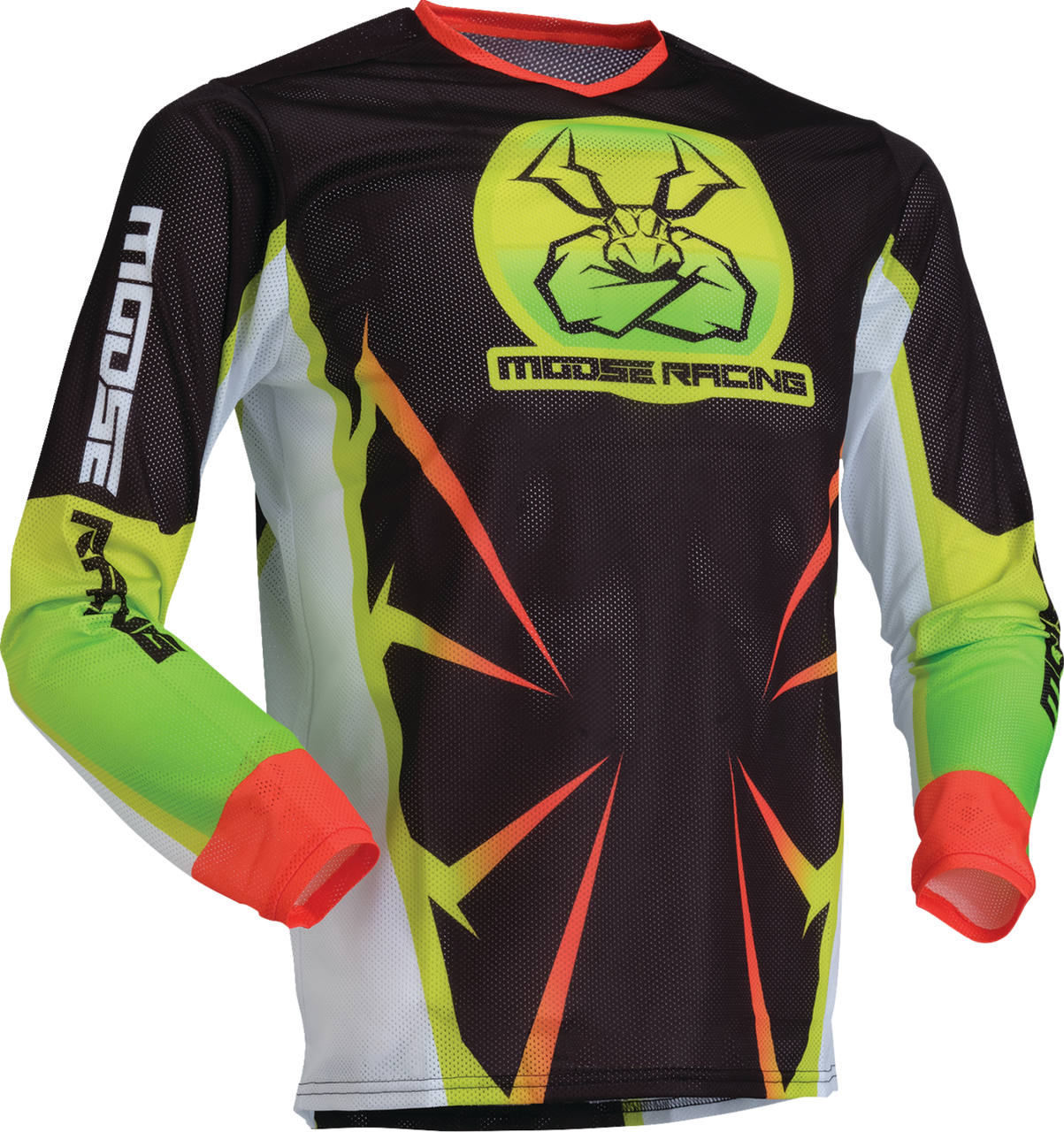 Moose Racing 2025 Youth Agroid Jersey Pant Combo Hi-Viz/Black
