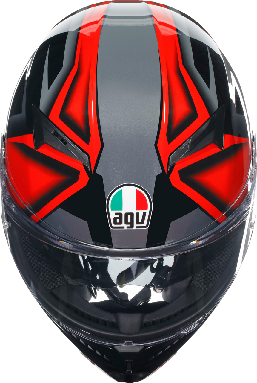 AGV K3 Helmet Compound Black/Red
