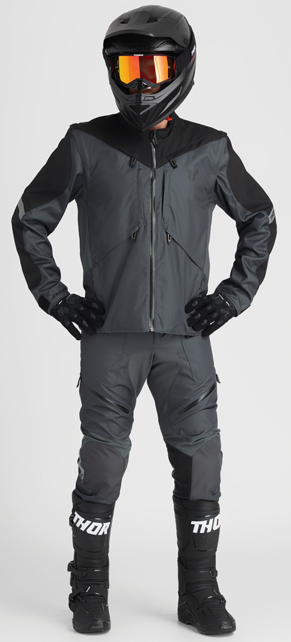 Thor Terrain Jacket OTB Pant Combo Charcoal