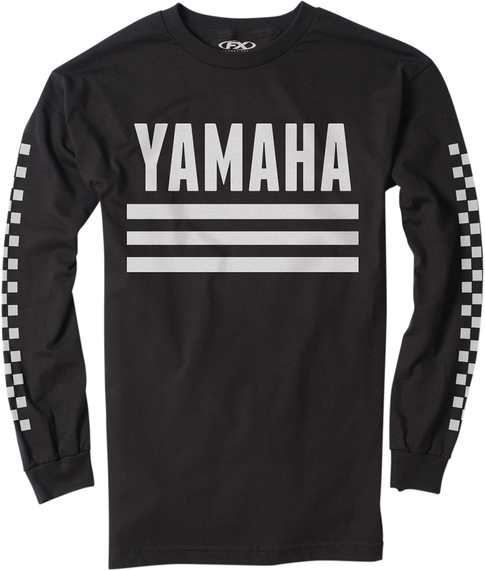 Factory Effex Yamaha Racer Long-Sleeve T-Shirt - Black