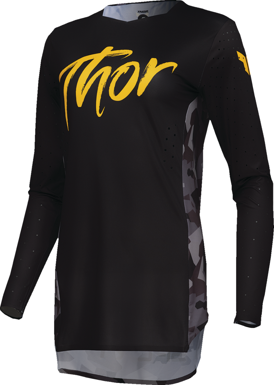 Thor 2025 Womens SPORTMODE Shadow Jersey Black