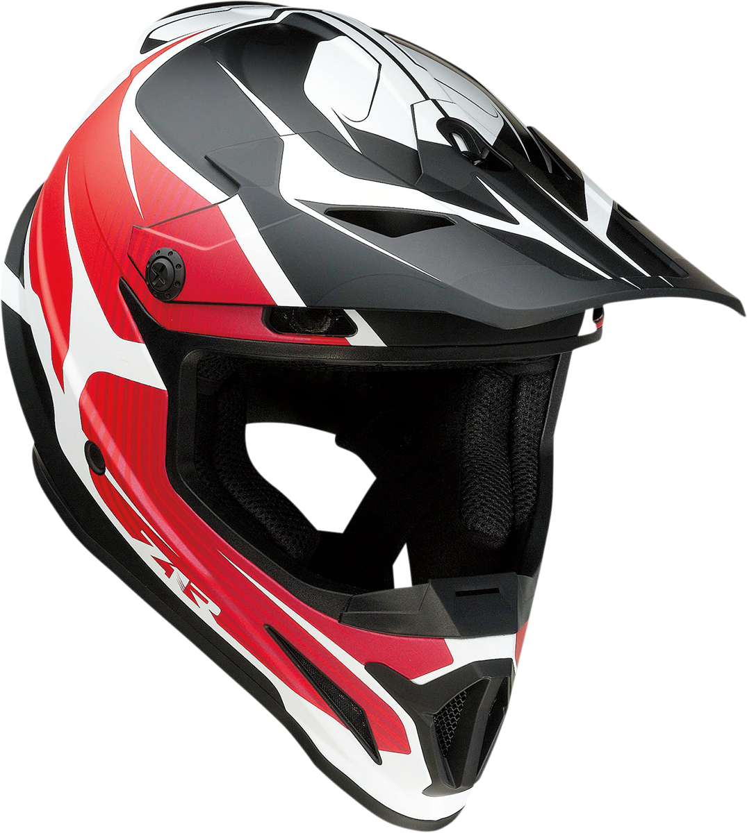 Z1R Rise Flame Offroad Helmet Red