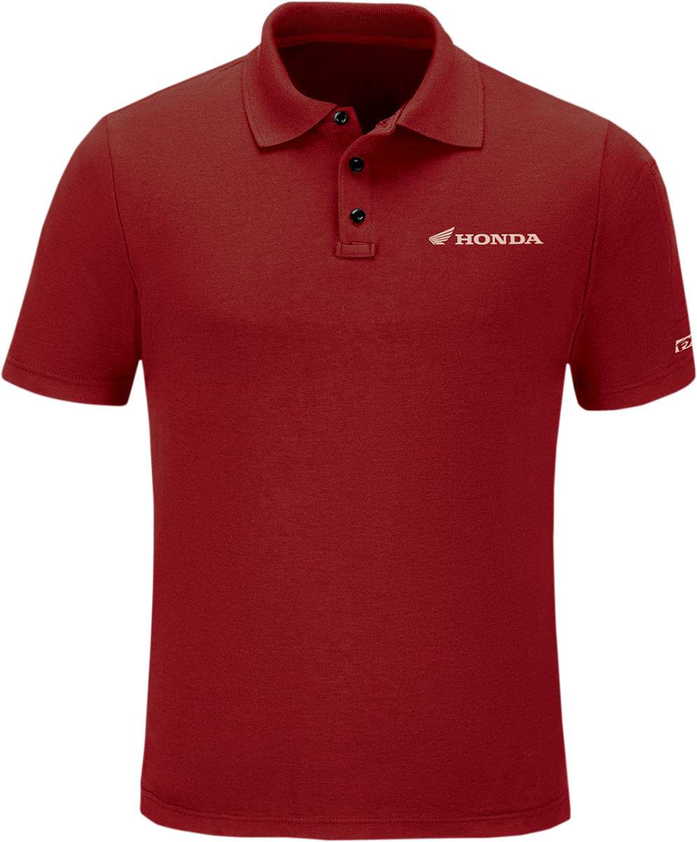 Factory Effex Honda Polo Shirt Red