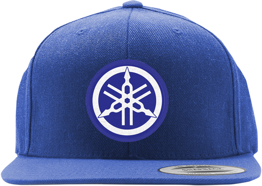 Factory Effex Yamaha Tuning Fork Youth Snapback Hat Royal