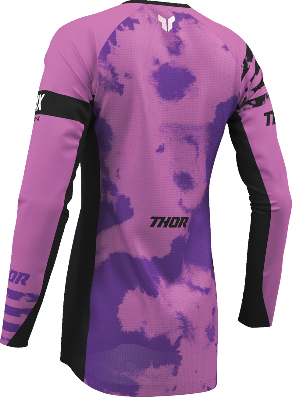 Thor 2026 Womens Launchmode Bleach Black/Orchid Jersey Pant Combo