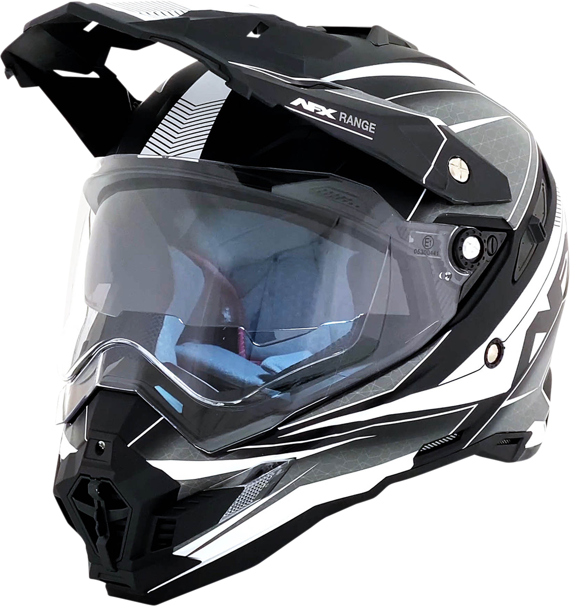 AFX FX-41 Dual Sport Adventure Helmet Range Matte Black