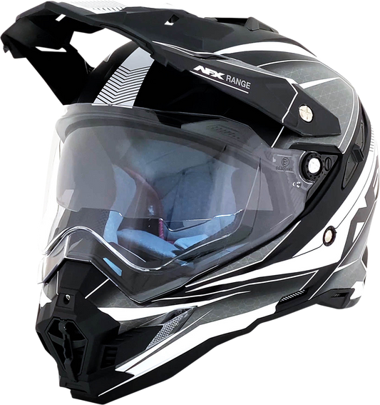 AFX FX-41 Dual Sport Adventure Helmet Range Matte Black