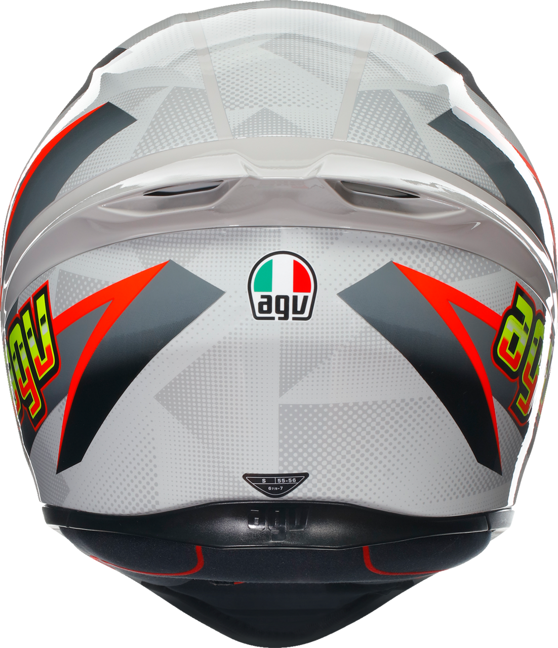 AGV K1 S Helmet Blipper Gray/Red