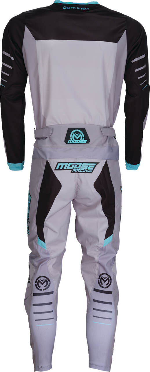 Moose Racing 2025 Qualifier Jersey Pant Combo Gray/Teal