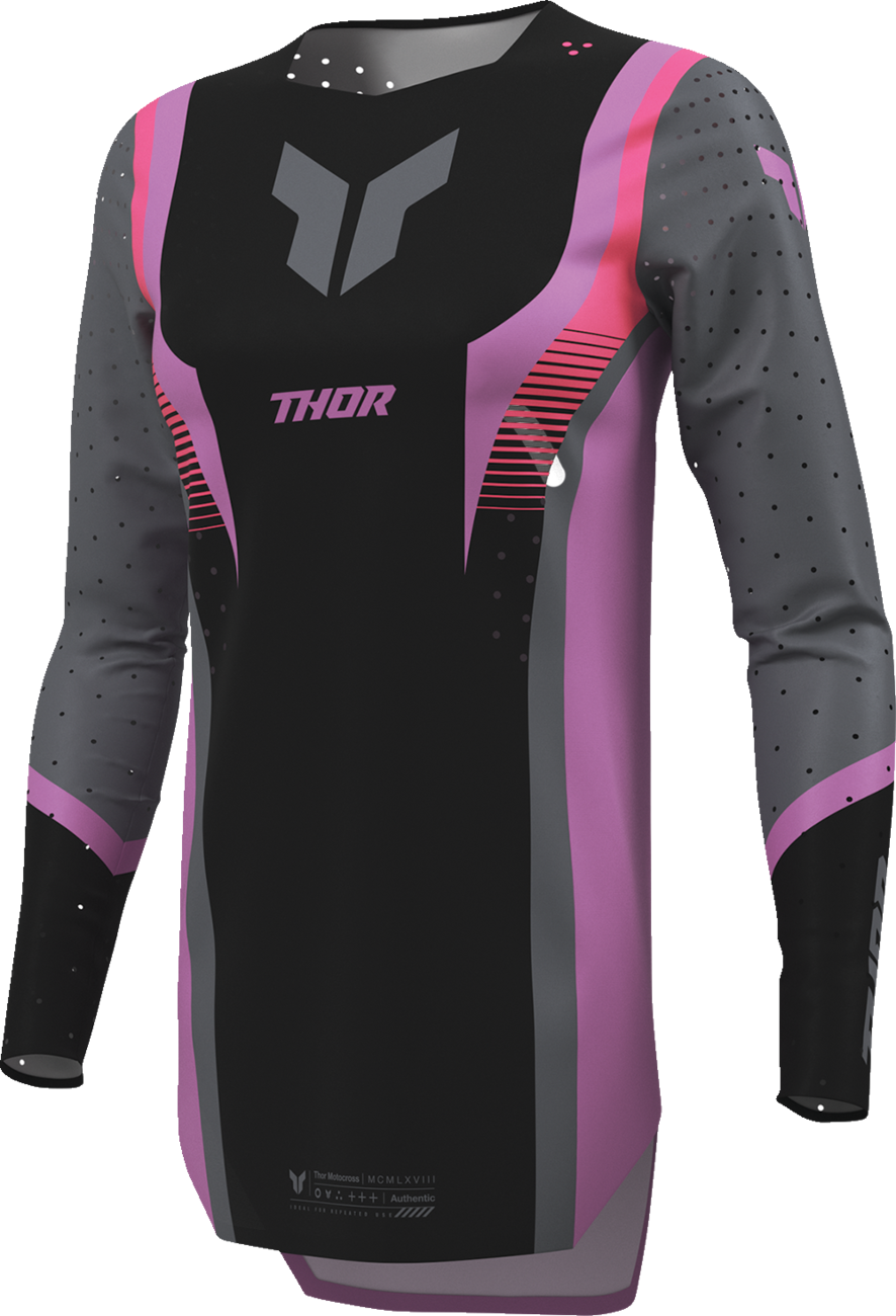 Thor 2026 Womens Sportmode Velocity Black/Orchid Jersey Pant Combo
