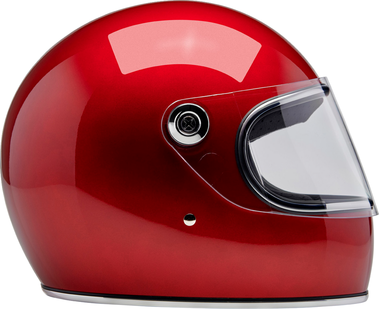 Biltwell Gringo S Full Face Helmet Metallic Cherry Red