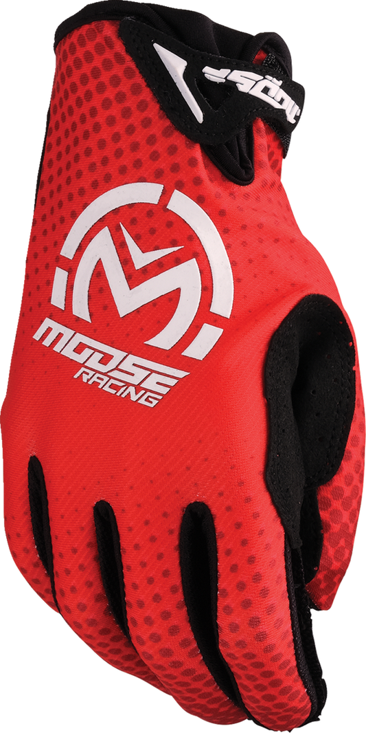 Moose Racing 2025 SX1 Gloves Red